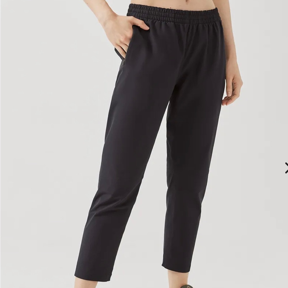 Outdoor Voices Black Track Pants